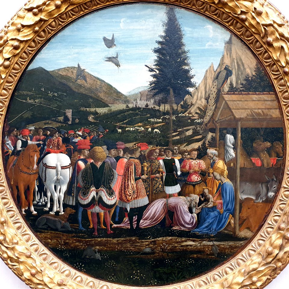 1440 Veneziano Die Anbetung der Könige Gemäldegalerie Kat.Nr. 95A anagoria