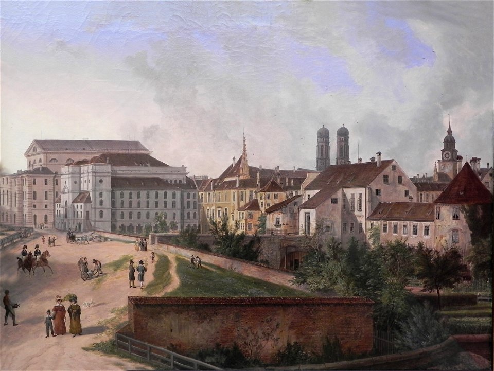 Domenico Quaglio Residenz München (1)