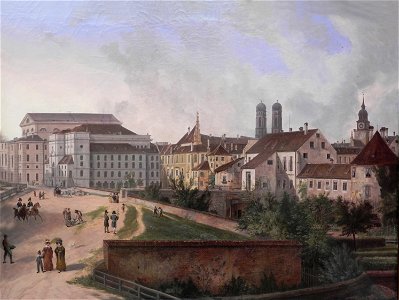 Domenico Quaglio Residenz München (1)