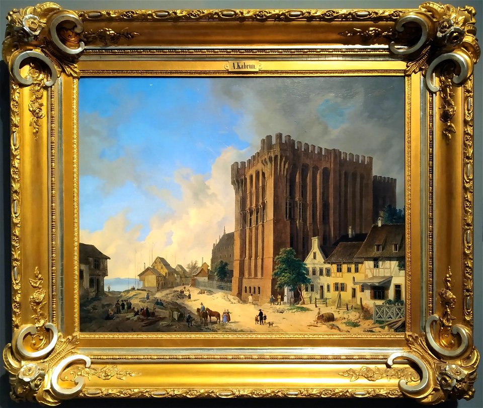 Domenico Quaglio The Palace in Malbork