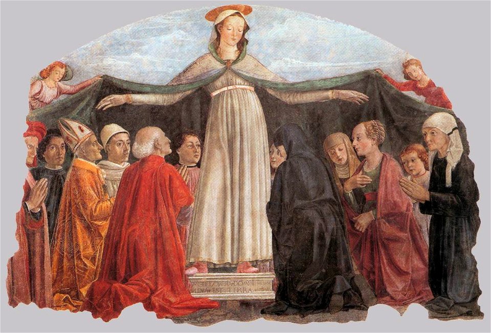 Domenico ghirlandaio, Cappella vespucci 01