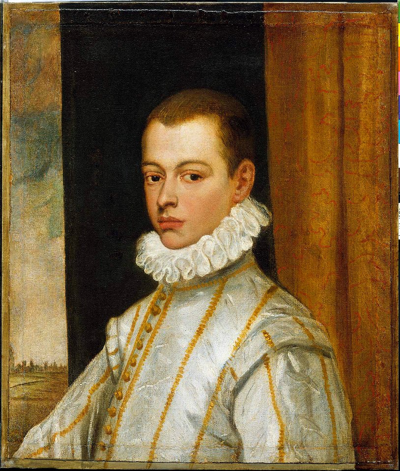 Domenico Tintoretto (Domenico Robusti) - Portrait of a Young Man - 27.862 - Museum of Fine Arts