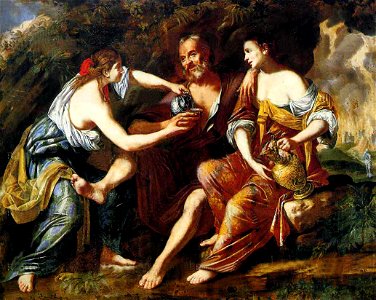 Domenico Marolì Lot e le figlie Messina Museo Regionale