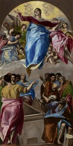 Domenico Theotokópoulos, called El Greco - The Assumption of the Virgin - 1906.99 - Art Institute of Chicago