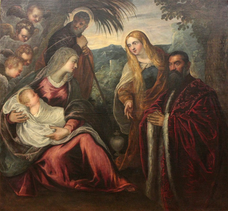 Domenico Tintoretto - Ex-voto de Matteo Soranzo