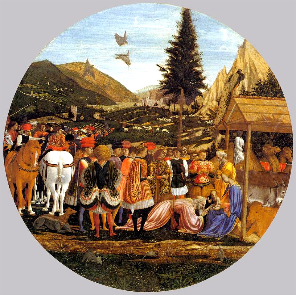 Domenico Veneziano - Adoration of the Magi - WGA06427