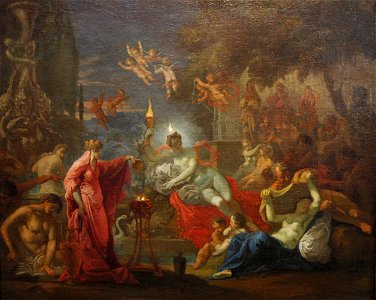 Domenicus Van Wijnen - Les nourrices de Bacchus