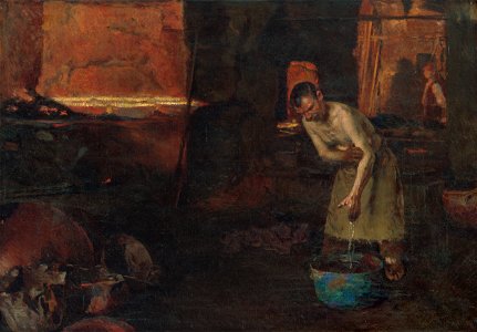 Dominik Skutecký - Po práci I. - O 476 - Slovak National Gallery