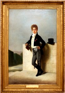 Domingos antónio de sequeira, ritratto di joaquim pedro quintella, futuro conte di farrobo, 1813