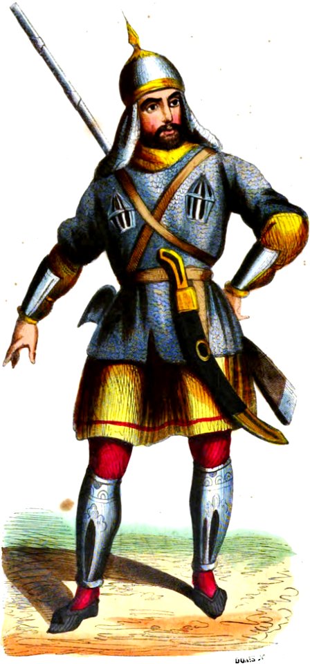 Doms. Circassien (Asie). Auguste Wahlen. Moeurs, usages et costumes de tous les peuples du monde. 1843