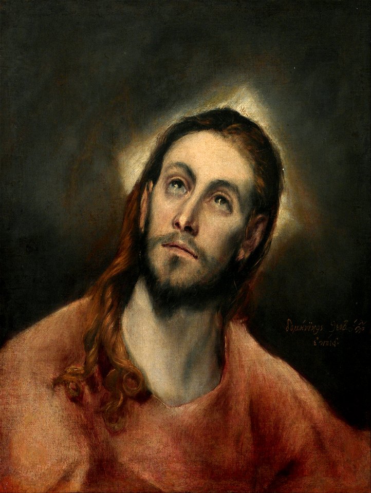 Doménikos Theotokópulos (called El Greco) - Christ in Prayer - Google Art Project