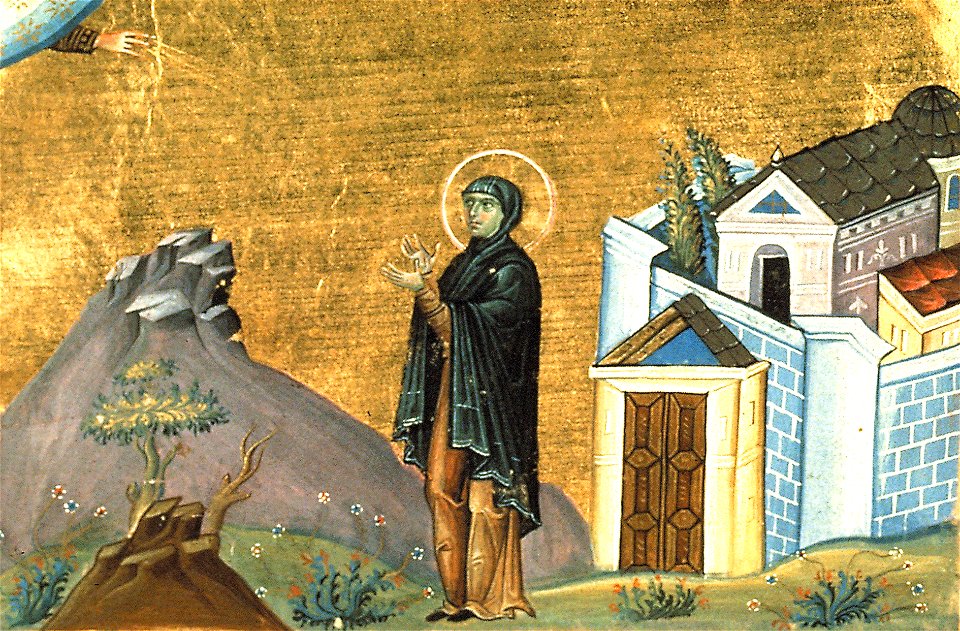 Domnica of Constantinople (Menologion of Basil II)