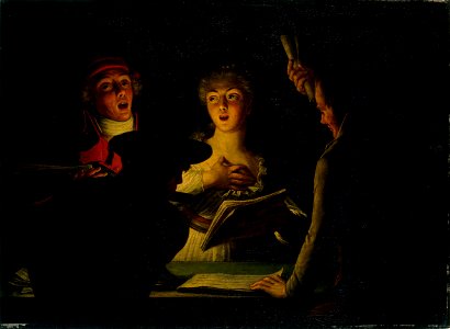 Dominique Doncre - Chanteurs patriotes, dit aussi la Marseillaise - P1615 - Musée Carnavalet