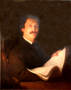 Dominique Magaud-Autoportrait