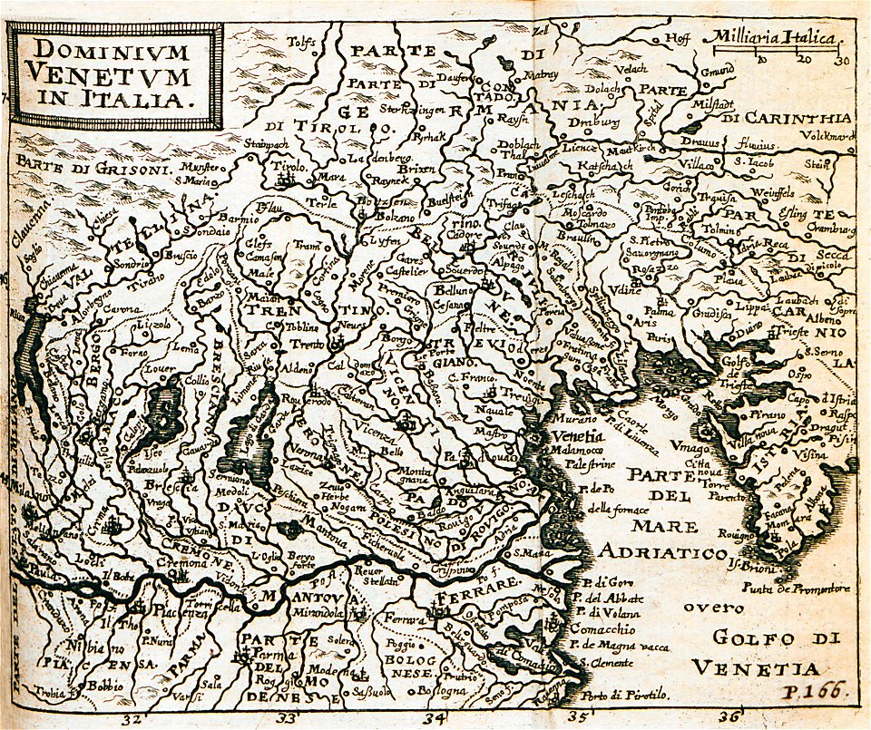 Dominium Venetum in Italia - Sandrart Jacob Von - 1686