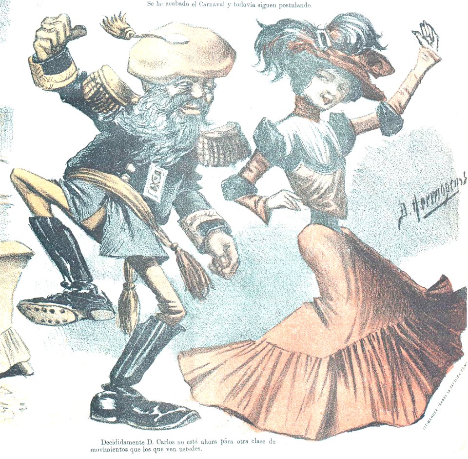 Don Carlos, Don Quijote, 21 de febrero de 1902 (cropped)