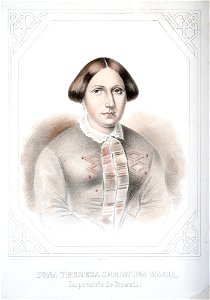 Dona Thereza Christina Maria, Imperatirz do Brazil, da Coleção Brasiliana Iconográfica