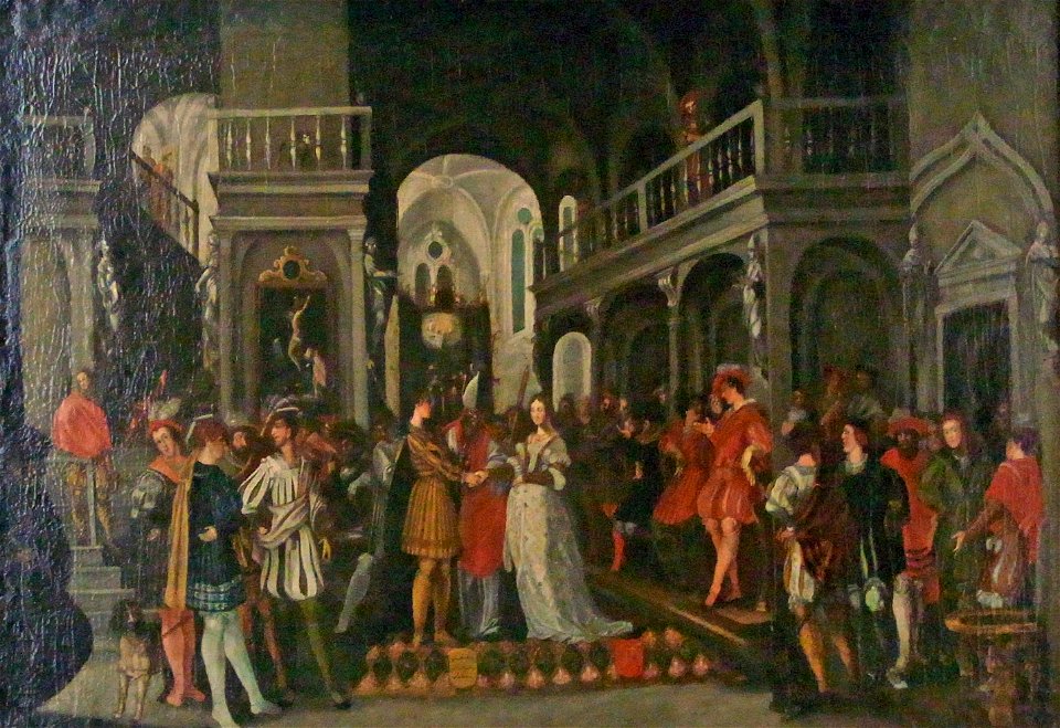 Donauer-Hochzeit von Eberhardt IV und Henriette von Mömpelgard49148a