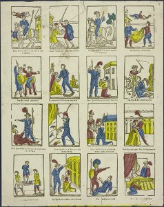 Don Quichotte va chercher des avantures-Catchpenny print-Borms 0677