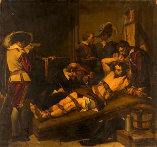 Don Rodrigo Calderón en el tormento (Museo del Prado)