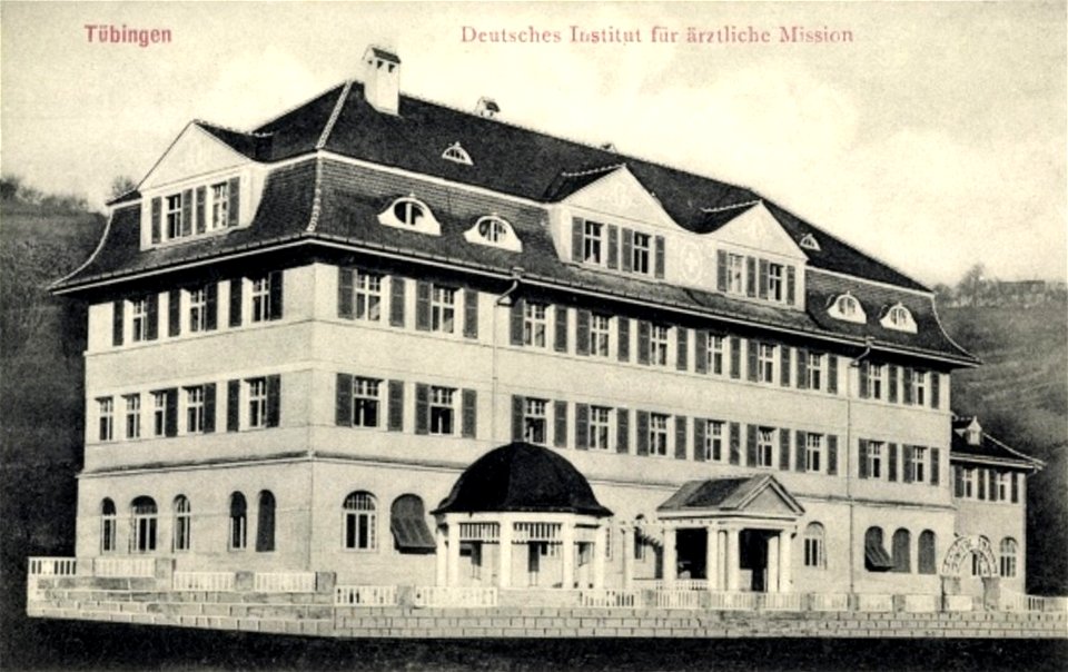 Deutsches Institut für ärztliche Mission (AK 7749 Gebr. Metz 1909)