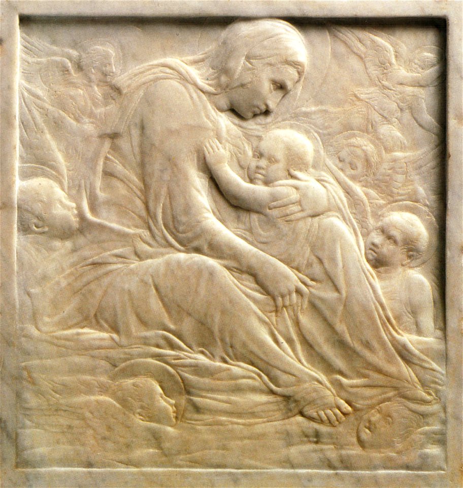 Donatello, madonna delle nuvole, boston