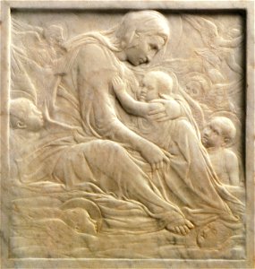 Donatello, madonna delle nuvole, boston