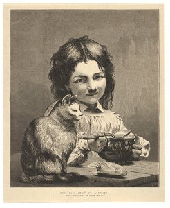 Deux Bons Amis, from the Illustrated London News MET DP834450