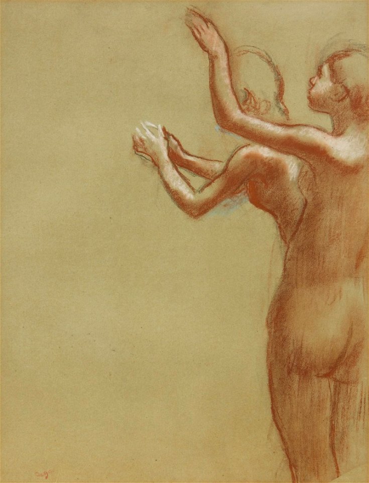 DEUX DANSEUSES EN PROFIL 