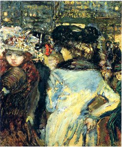 Pierre Bonnard, 1905 - Deux élégantes Place de Clichy
