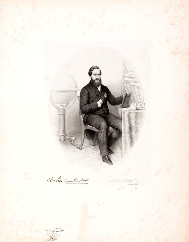 Don Pedro, Empereur du Brésil, da Coleção Brasiliana Iconográfica
