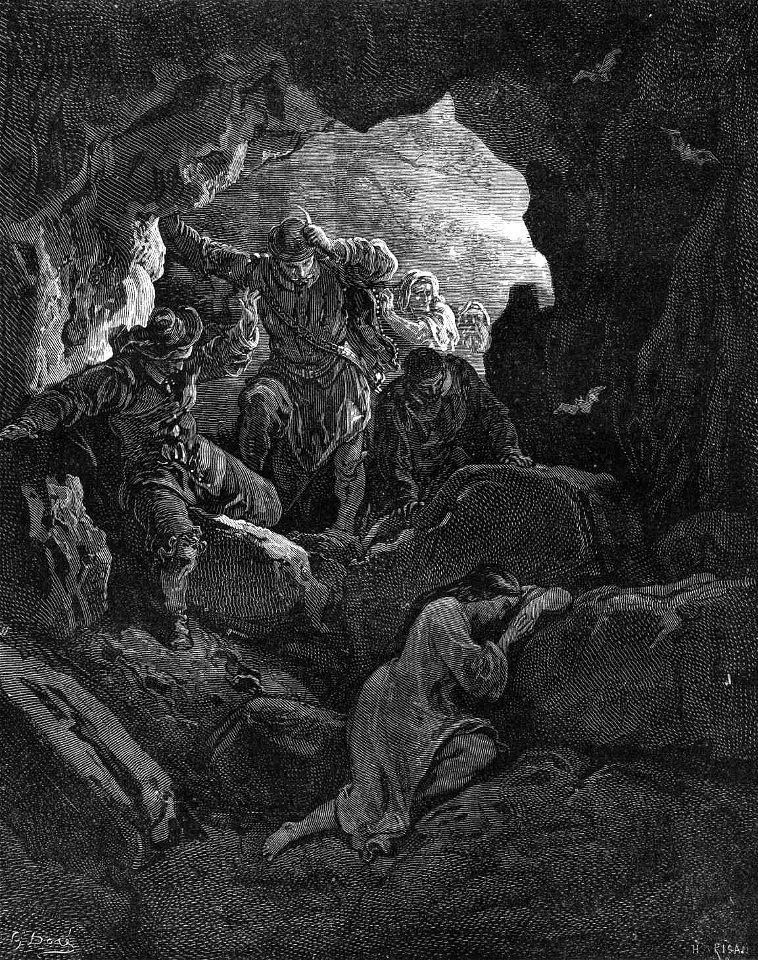 Don Quijote illustrated by Gustav Dore IV