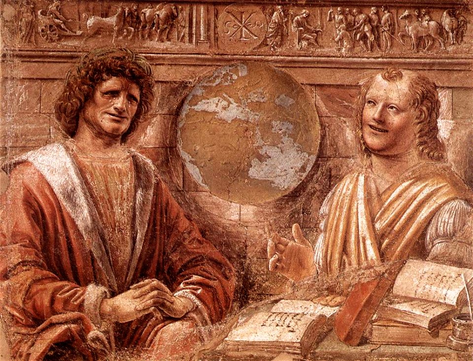 Donato Bramante - Heraclitus and Democritus - WGA3054