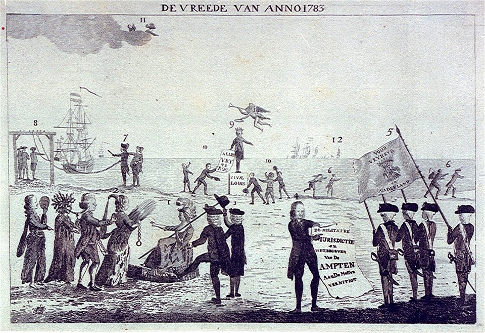 Devreede Van Anno 1783 (caricature) RMG PU4799