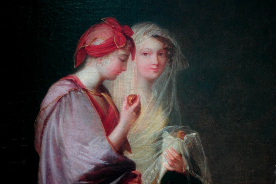Deux Merveilleuses, détail