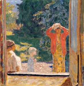 Devant la fênetre au Grand Lemps - Pierre Bonnard - MBALyon