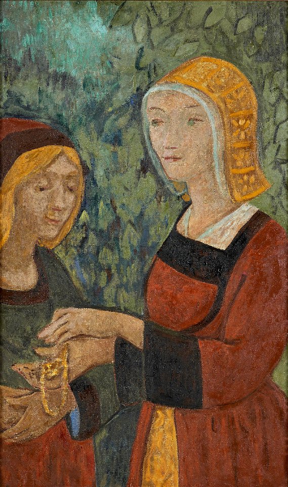 Deux Bretonnes au collier d’or serusier