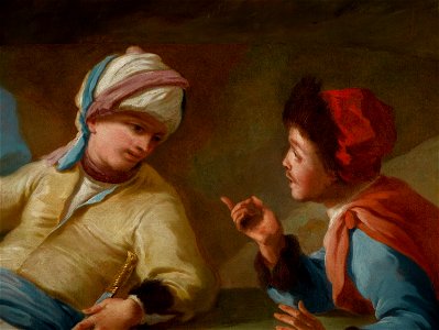 Deux jeunes Turcs (détail) (phbw15 0181)