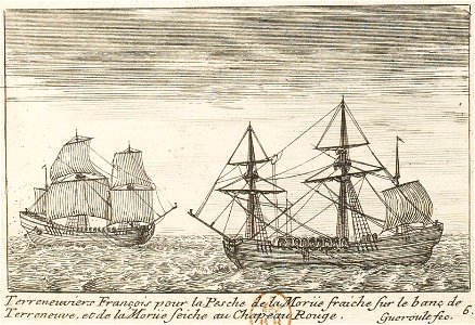 Deux terre-neuviers français en 1710