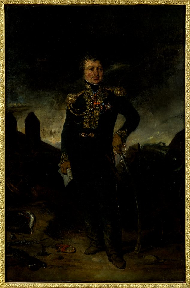 Devéria, Eugène - Portrait du général Joseph-Léopold Sigisbert Hugo - 774 - Maison de Victor Hugo