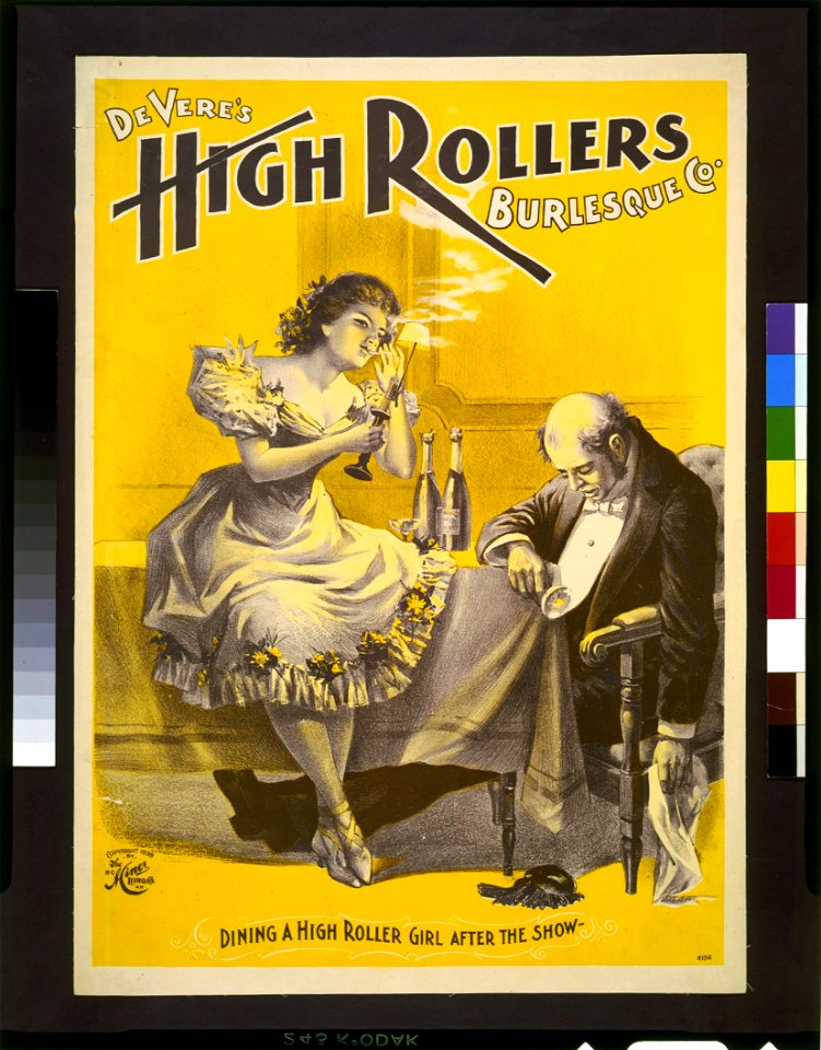 Devere's High Rollers Burlesque Co. LCCN2014635641