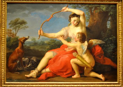 Diana and Cupid, Pompeo Batoni, Metropolitan Museum