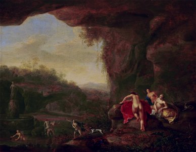 Diana and her companions, by Abraham van Cuylenborch