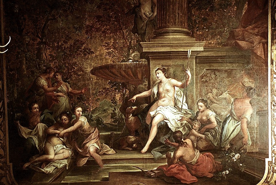 Diana entdeckt die Schwangerschaft Callistos