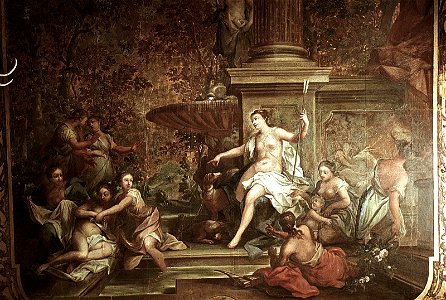 Diana entdeckt die Schwangerschaft Callistos