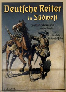 Deutsche Reiter in Südwest-Museum im Ritterhaus
