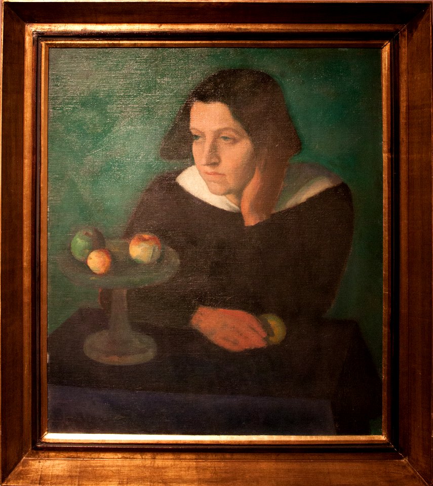 Dezső Czigány - Portrait of Borbála Szilasi