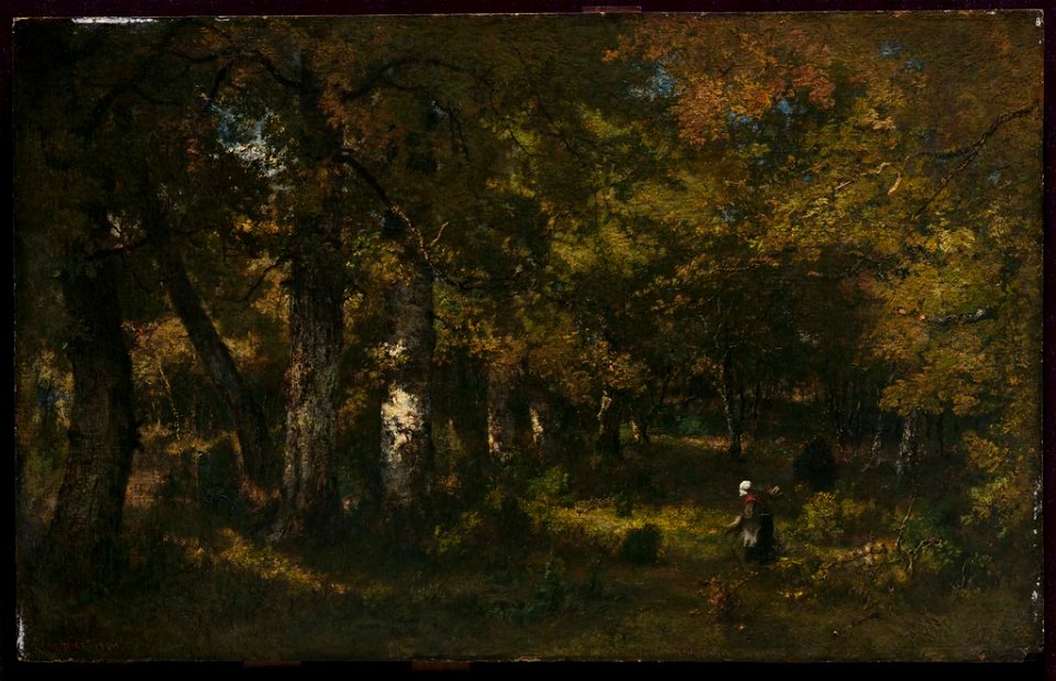 Narcisse Virgile Diaz de la Peña - Forest Interior - 94.137 - Museum of Fine Arts
