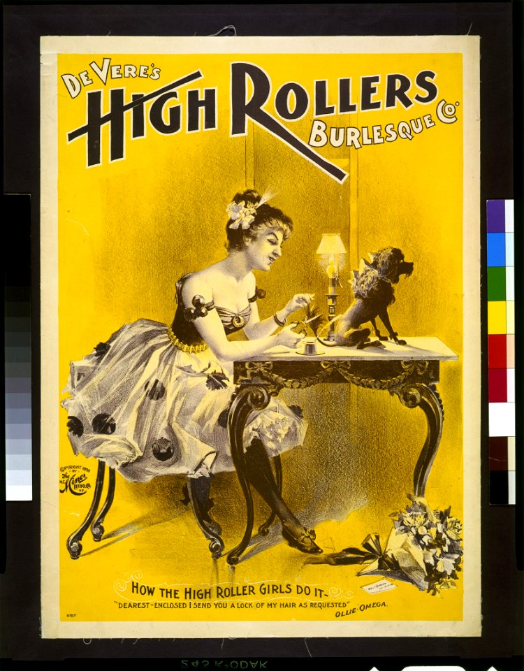Devere's High Rollers Burlesque Co. LCCN2014635640