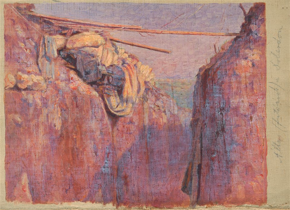 Dezider Czölder - From Italian Front II. - O 5552 - Slovak National Gallery